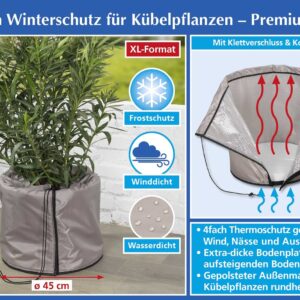 Thermo Pflanztopf-Sack 45x50cm