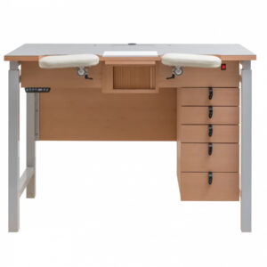 BENCHALIST Uhrmachertisch, Modular II, inklusive Container, Kurbel