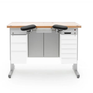 BENCHALIST Uhrmachertisch Modular III, 3D-Armauflagen, elektrisch