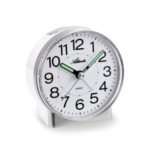 Atlanta 2118/19 Quarzwecker silber