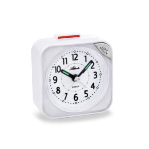 Atlanta 2119/0 Quarzwecker weiß