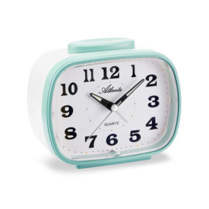 Atlanta 2172/6 Quarzwecker Glocke beige/blau