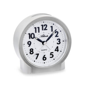 Atlanta 2173/19 Quarzwecker grau/silber