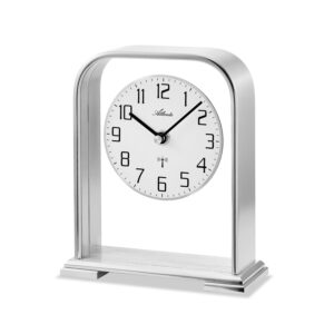 Atlanta 3119/19 Funk-Tischuhr silber