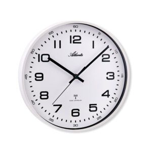 Atlanta 4518/0M Funkwanduhr Magic weiß