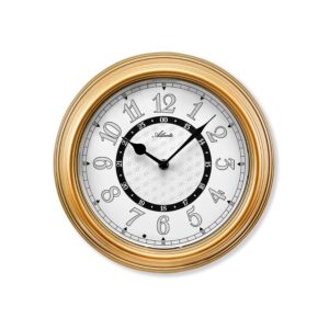 Atlanta 4526 Quarzwanduhr braun