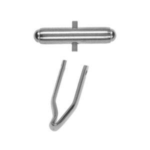 Manschettenknopf-Mechanik Silber 925/-