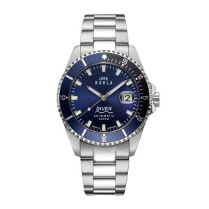 Uhren Manufaktur Ruhla - Armbanduhr Automatik - blau