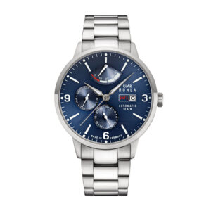 Uhren Manufaktur Ruhla - Armbanduhr Automatik - blau