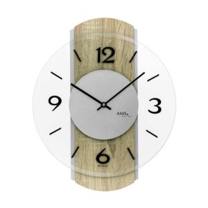 AMS Quarz-Wanduhr W9706