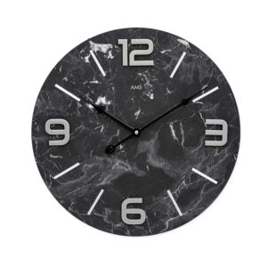 AMS Quarz-Wanduhr W9707