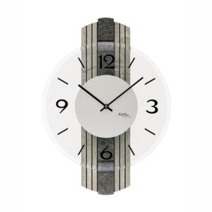 AMS Quarz-Wanduhr W9675