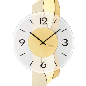 AMS Quarz-Wanduhr W9669