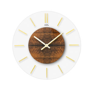 AMS Quarz-Wanduhr W9661