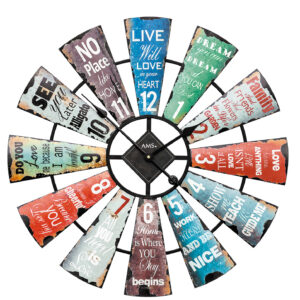 AMS Quarz-Wanduhr W9531