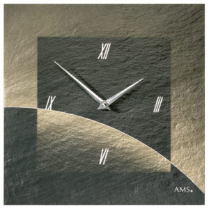 AMS Quarz-Wanduhr W9519