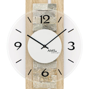 AMS Quarz-Wanduhr W9542