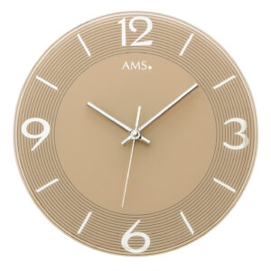 AMS Quarz-Wanduhr W9572