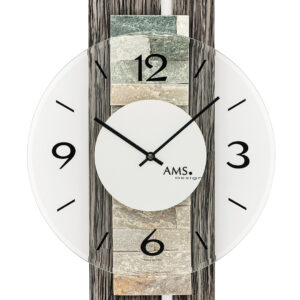 AMS Quarz-Wanduhr W9544