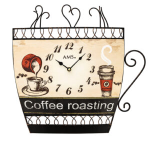 AMS Quarz-Wanduhr W9533