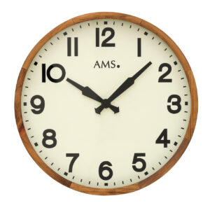 AMS Quarz-Wanduhr W9535