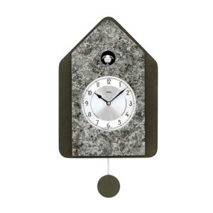 AMS Quarz-Pendeluhr mit Melodie W7496