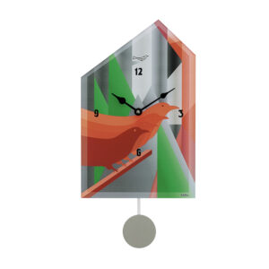 AMS Quarz-Pendeluhr mit Melodie W7493