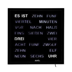 AMS Quarz-Wanduhr T1265