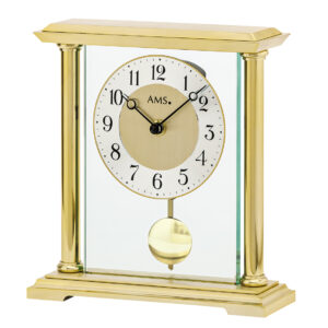 AMS Quarzpendel-Tischuhr T1143