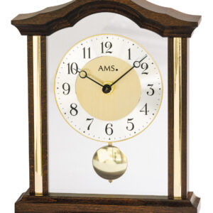 AMS Quarzpendel-Tischuhr T1174/1