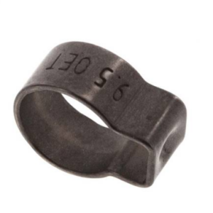 1-Ohr-Schlauchschelle 8,1 - 9,5mm, Edelstahl