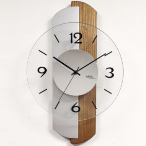 AMS Quarz-Wanduhr W9211