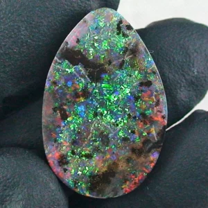 32,44 ct Black Boulder Opal Opalstein Edelstein