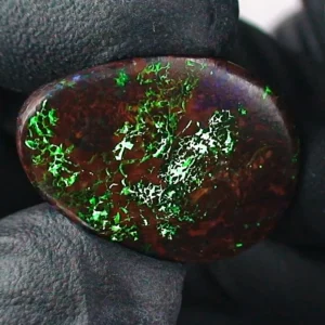 22,09 ct Koroit Boulder Opal neon flash grün u. blau