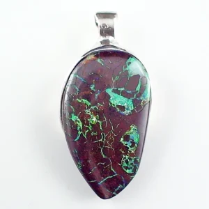 Wunderschöner 27,65 gr.  Silberanhänger mit Koroit Boulder Opal in 925er Silber
