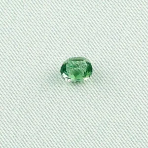 0,85 ct Turmalin Grüner Verdelith Oval Facettiert Schmuckstein Edelstein