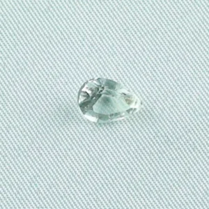 1,58 ct Weißtopas Tropfenschliff Edelstein Weißtopaz Schmuckstein