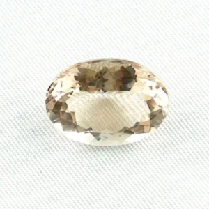 8,49 ct Morganit Oval Portuguese Cut Edelstein Schmuckstein