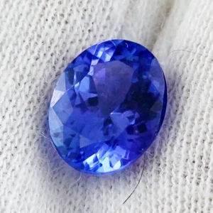 AAA 2,68 ct Tansanit Edelstein aus Tansania oval multifacettiert