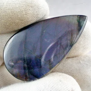 Großer 72,10 ct Labradorit Edelstein – Natürlicher unbehandelter Heilstein Multicolor