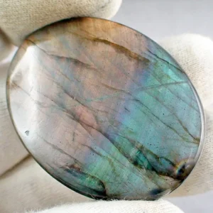 Großer 97,05 ct Labradorit Edelstein – Natürlicher unbehandelter Heilstein Multicolor