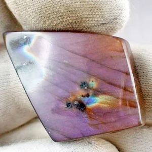 Großer 64,30 ct Labradorit Edelstein – Natürlicher unbehandelter Heilstein Multicolor