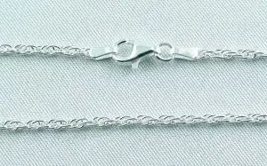 45 cm Silberkette 925er Sterling Silber Collierkette
