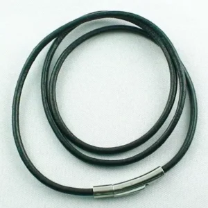 Lederkette, Collierkette, hochwertiger Verschluss