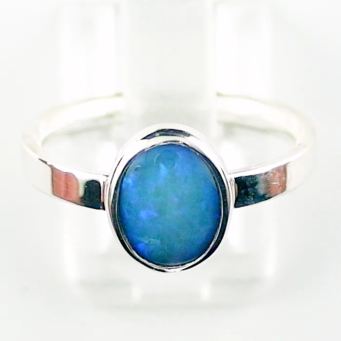 R00403 1 925er silberring mit black crystal opal silberringe sicher online bestellen