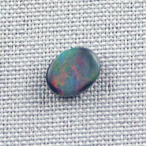 Lightning Ridge Black Opal 1,58 ct Roter Multicolor Vollopal Edelstein