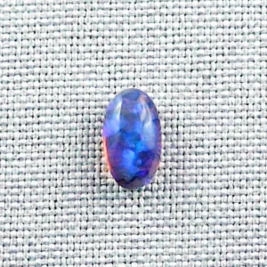 Black Crystal Opal 1,50 ct Blau Türkiser Vollopal Lightning Ridge