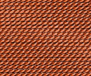 Perlseide Natur karneol Nr-3-0,50mm - 2m / 1 Nadel