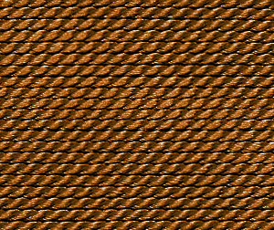 Perlseide Polyamid braun Nr-8-0,80mm - 2m / 1 Nadel