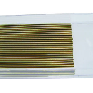 Nietstift Messing Länge 35,00mm Ø 1,15/0,90mm, konisch, Inhalt 25 Stk.